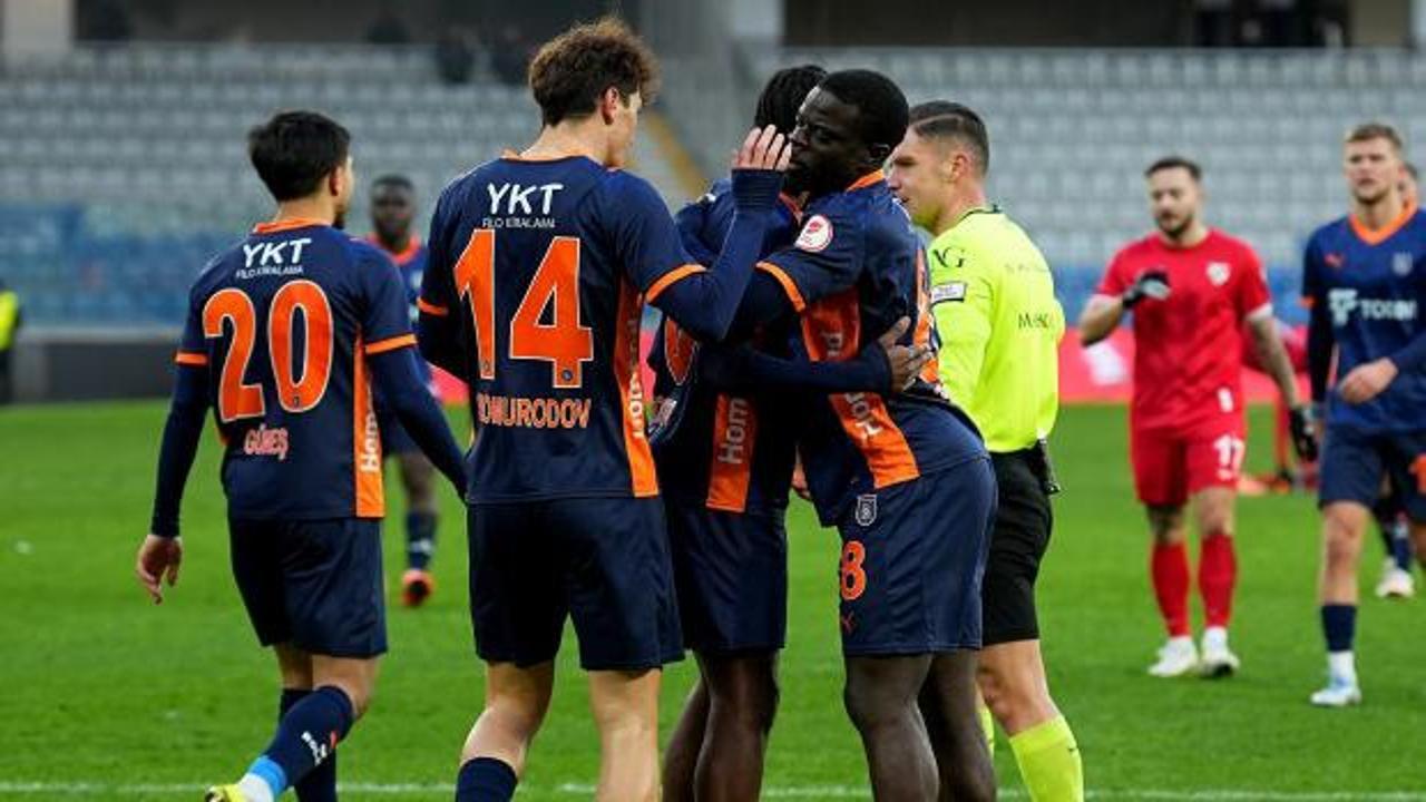 Başakşehir'den kupada net galibiyet