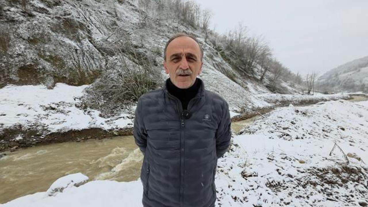 D&uuml;zce'de heyelan riski: Muhtardan ikinci a&ccedil;ıklama geldi