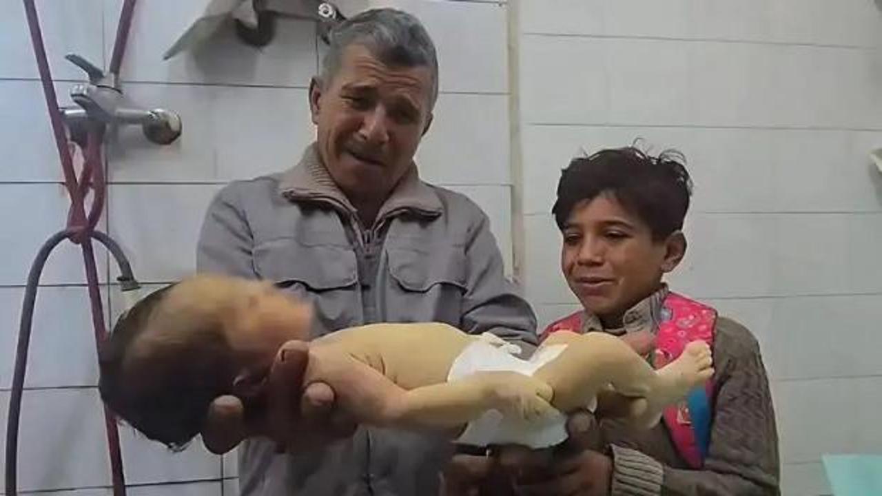 Gazze donuyor dünya izliyor: 18 çocuk soğuktan can verdi