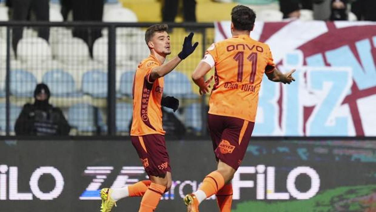 İstanbul'da 7 gol 1 kırmızı kart! Trabzonspor rakibe acımadı: Gol olup yağdılar