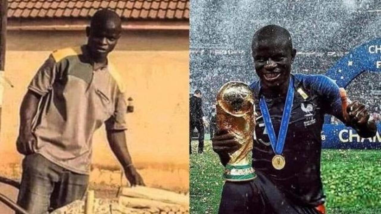 Kante artık an meselesi! Sokaklarda çöp toplamaktan Dünya Kupası Şampiyonluğuna giden yol