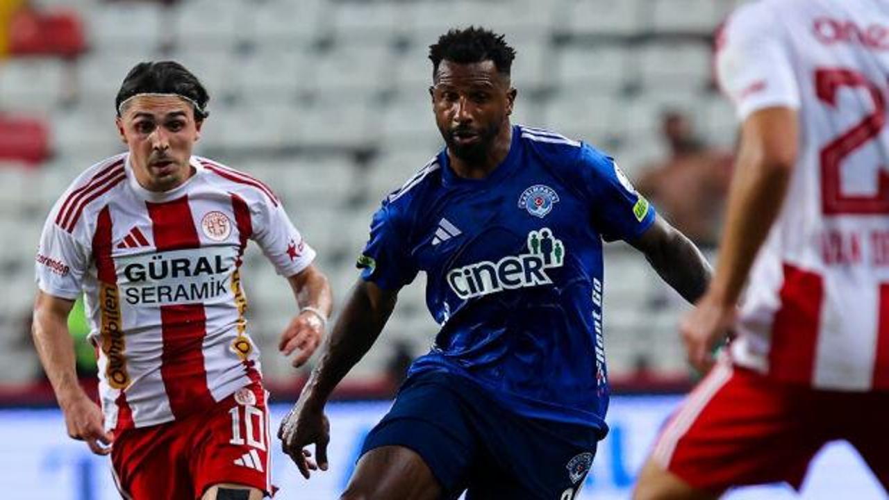 Kasımpaşa - Antalyaspor | Maçta eşitlik var