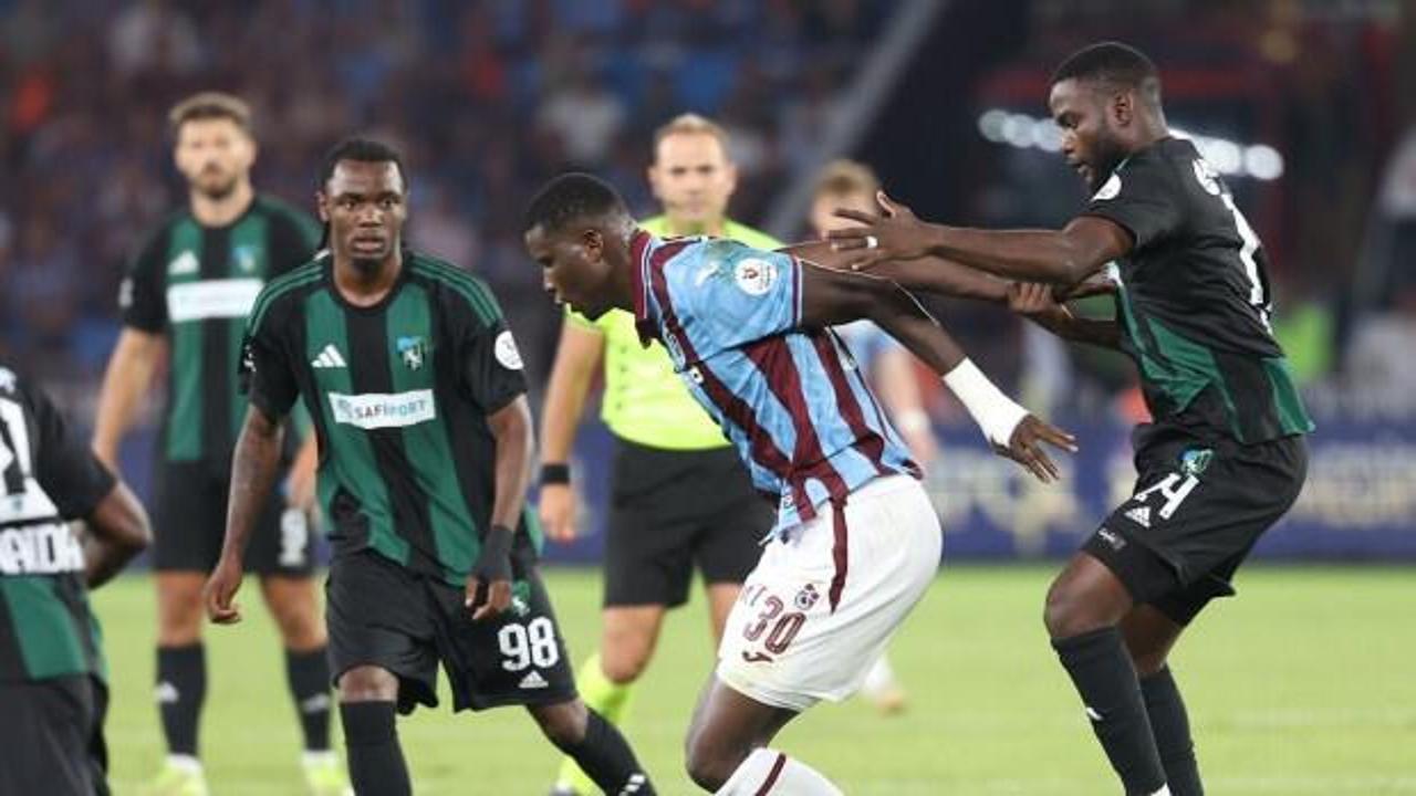 Kocaelispor - Trabzonspor: Muhtemel 11'ler