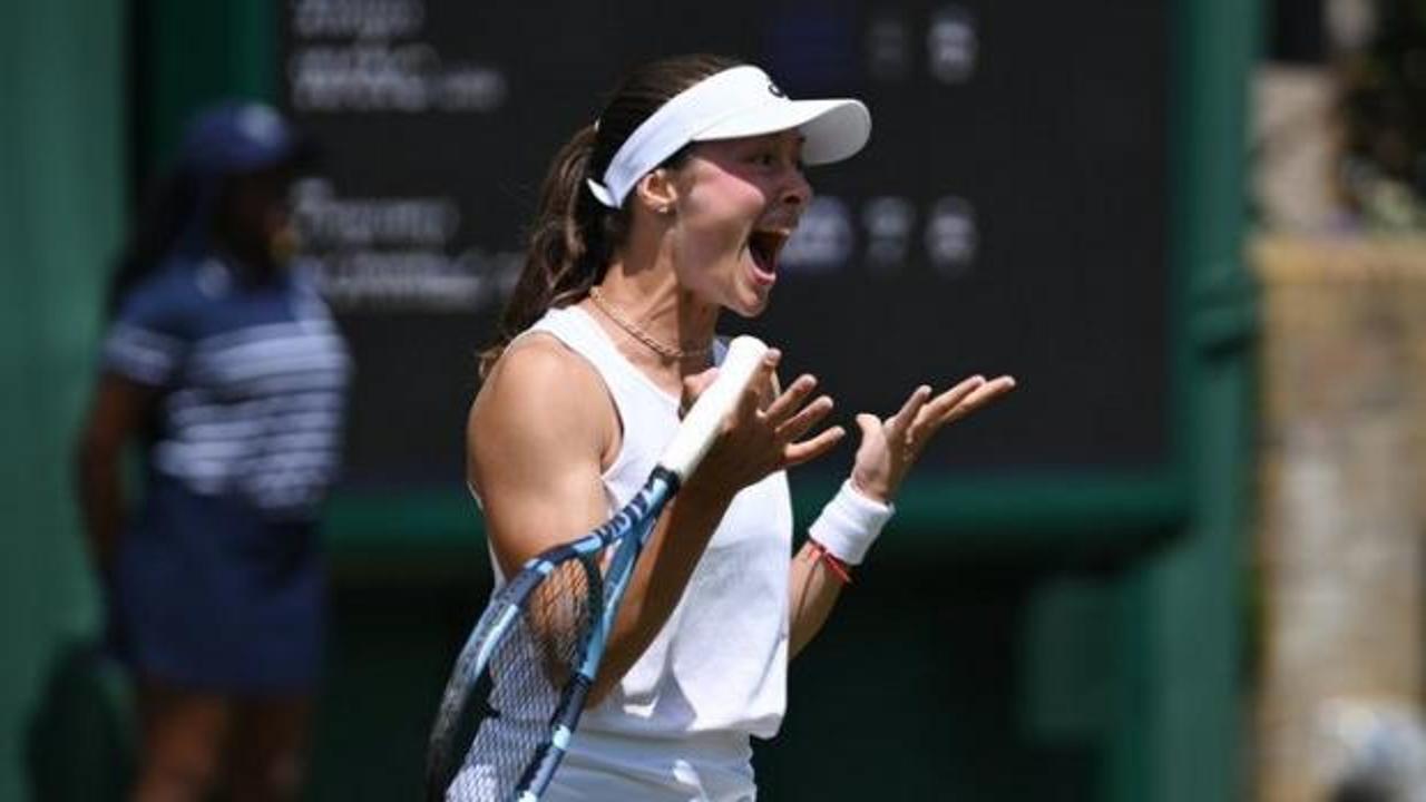 Milli tenisçi Zeynep Sönmez final turuna yükseldi