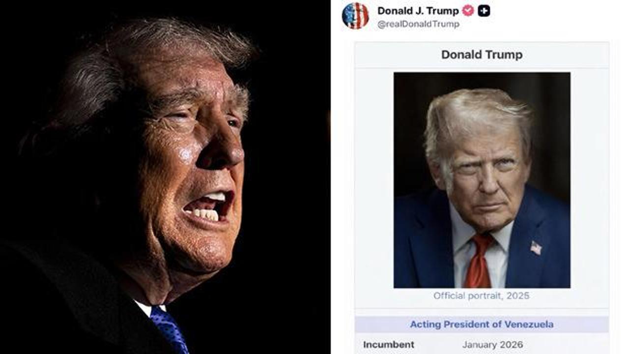 Trump kendisini Venezuela'nın lideri ilan etti