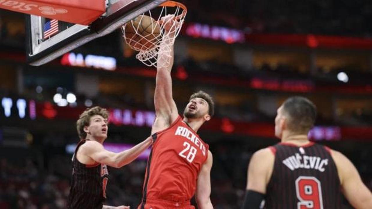 NBA'de Alperen Şengün'ün gecesi! Tarihe adını yazdırdı