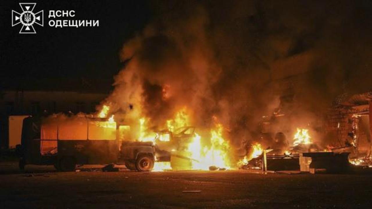 Rus füzeleri ve İHA'ları Ukrayna'yı vurdu