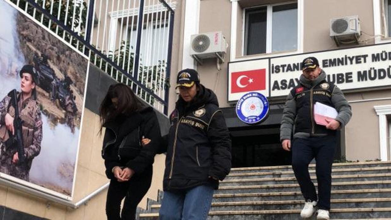 7 yaşındaki kızını kullandı, 2 milyon liralık hırsızlık yaptı! 