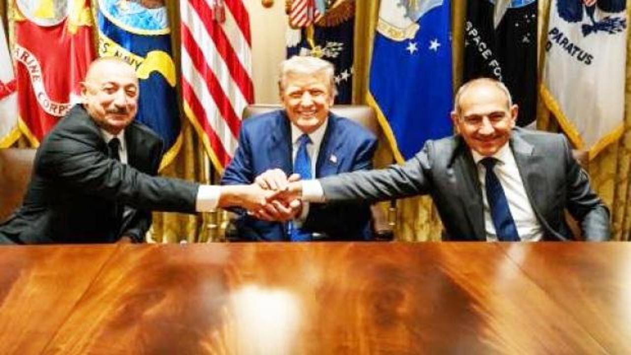 Trump'tan Aliyev ve Paşinyan'a teşekkür