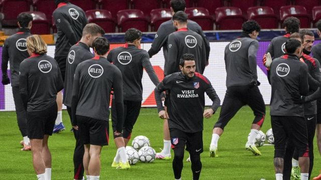 Atletico Madrid, Galatasaray maçı hazırlıklarını tamamladı