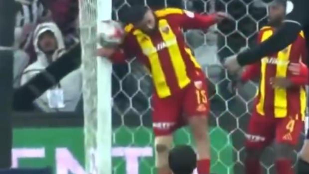 Beşiktaş - Kayserispor maçına damga vuran pozisyon!