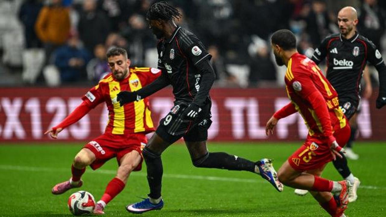 Beşiktaş Dolmabahçe'de 90+5'te hayata tutundu