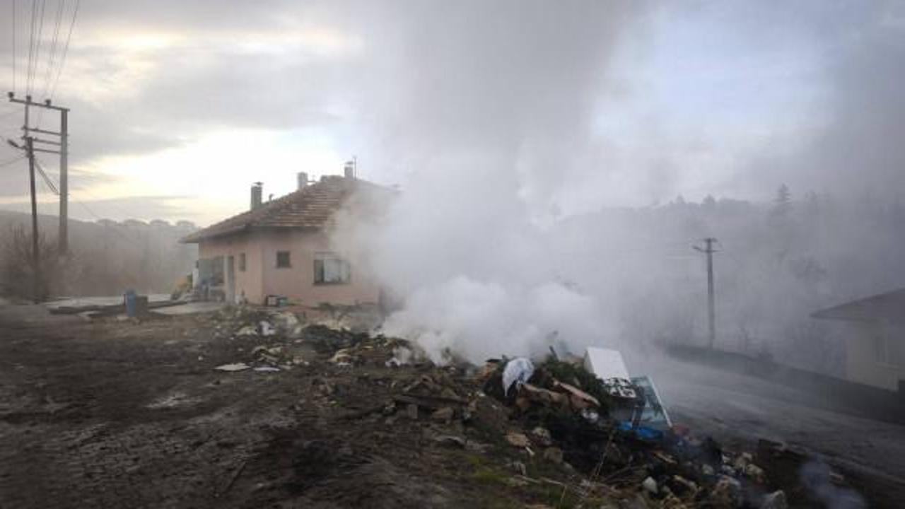 Burdur'da yangın! Facianın eşiğinden dönüldü