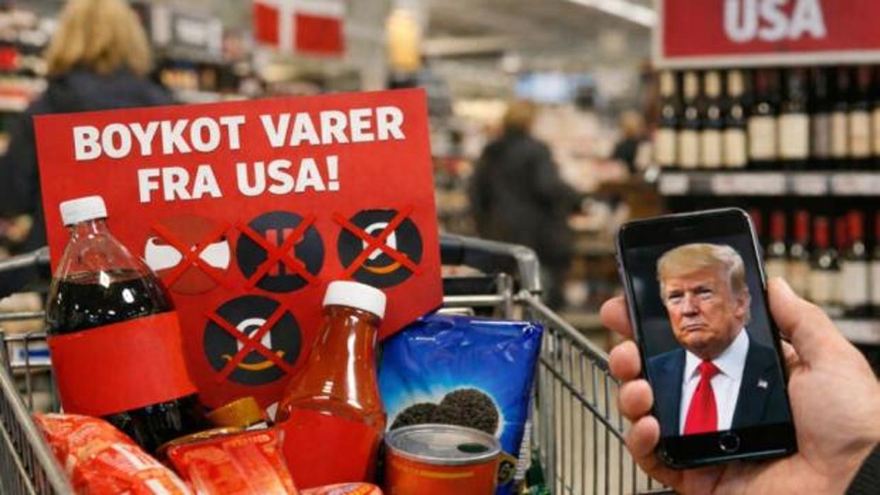Danimarka’da ABD ürünlerine geniş çaplı boykot