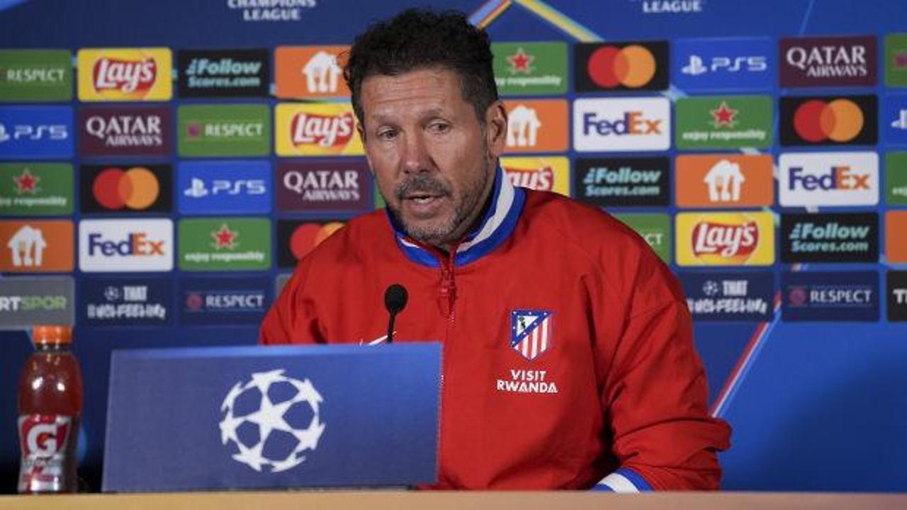 Diego Simeone: Beraberlik işimize yaramaz
