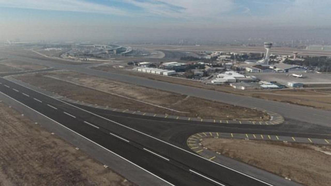 Esenboğa Havalimanı'nın 3'üncü pisti ve yeni kulesi açılıyor