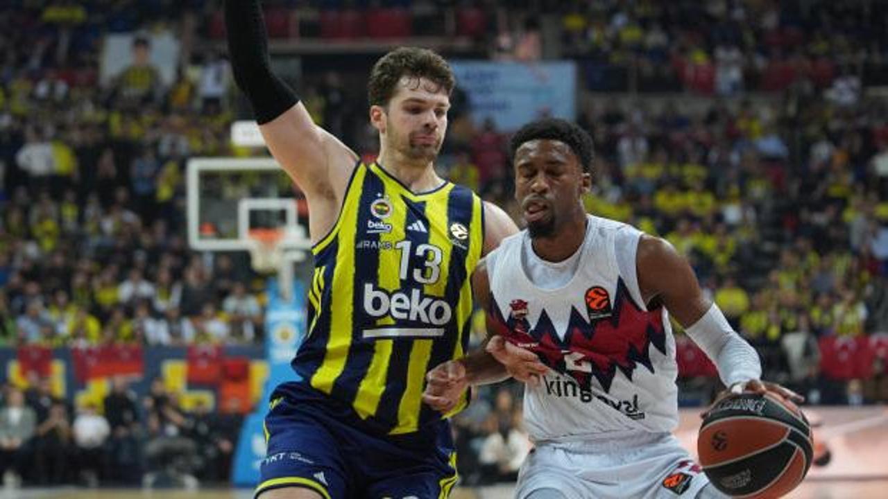 Fenerbah&ccedil;e Beko'dan 16. zafer! 13 sayı farkla kazandı