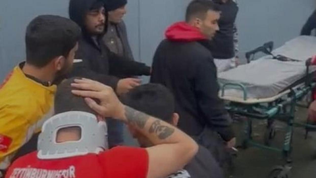 Futbol terörü İstanbul'da kendisini gösterdi! Futbolcular hastanelik oldu