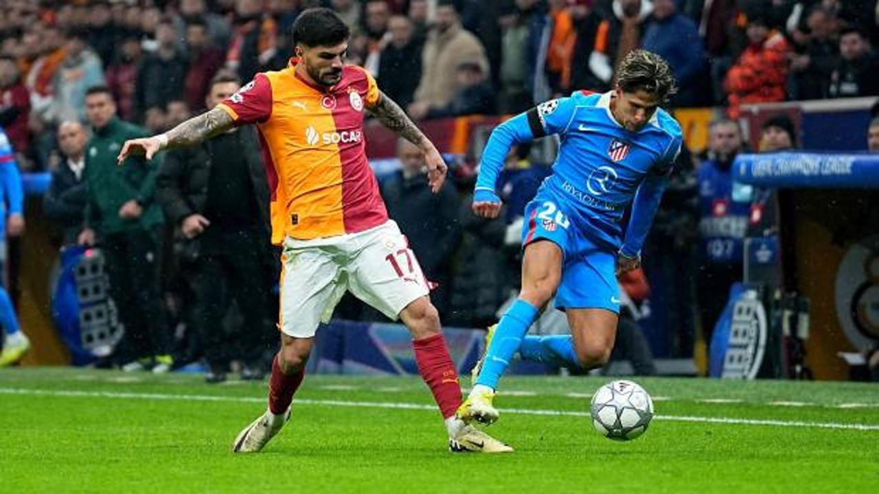 Galatasaray, Atletico Madrid ile 3. kez berabere kaldı
