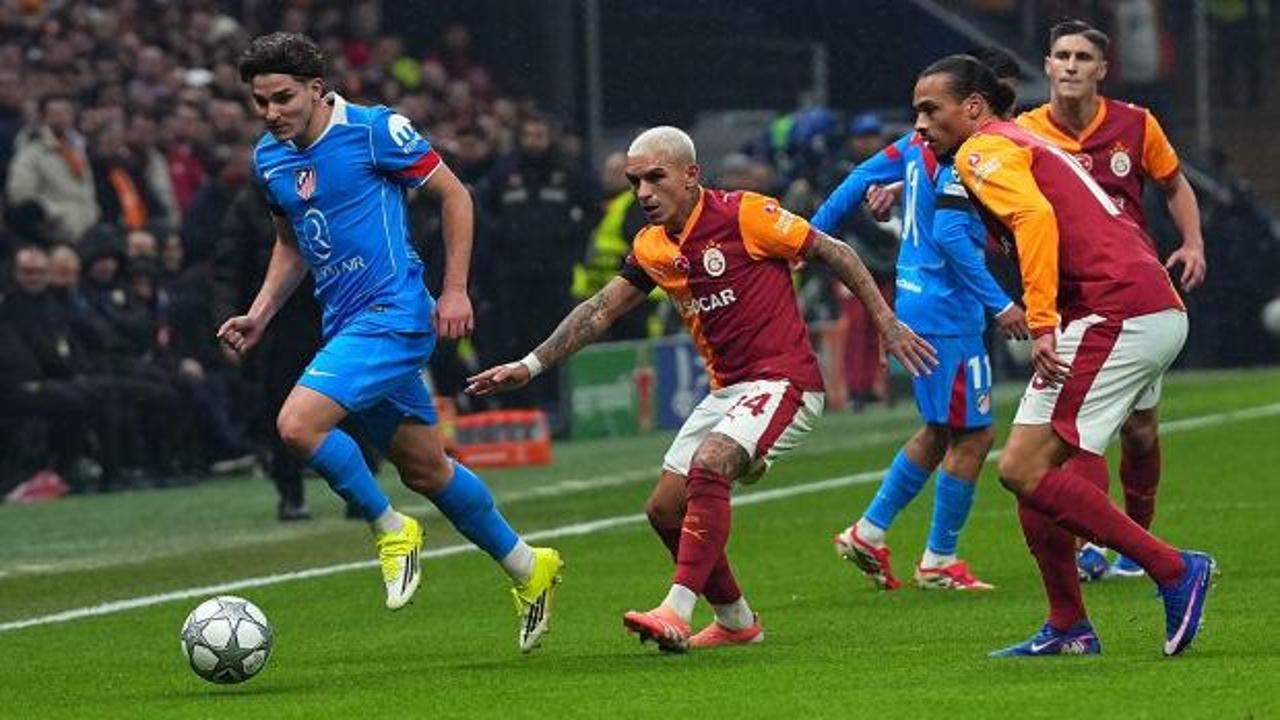 Galatasaray'ın yıldızı Atletico Madrid maçında sakatlandı