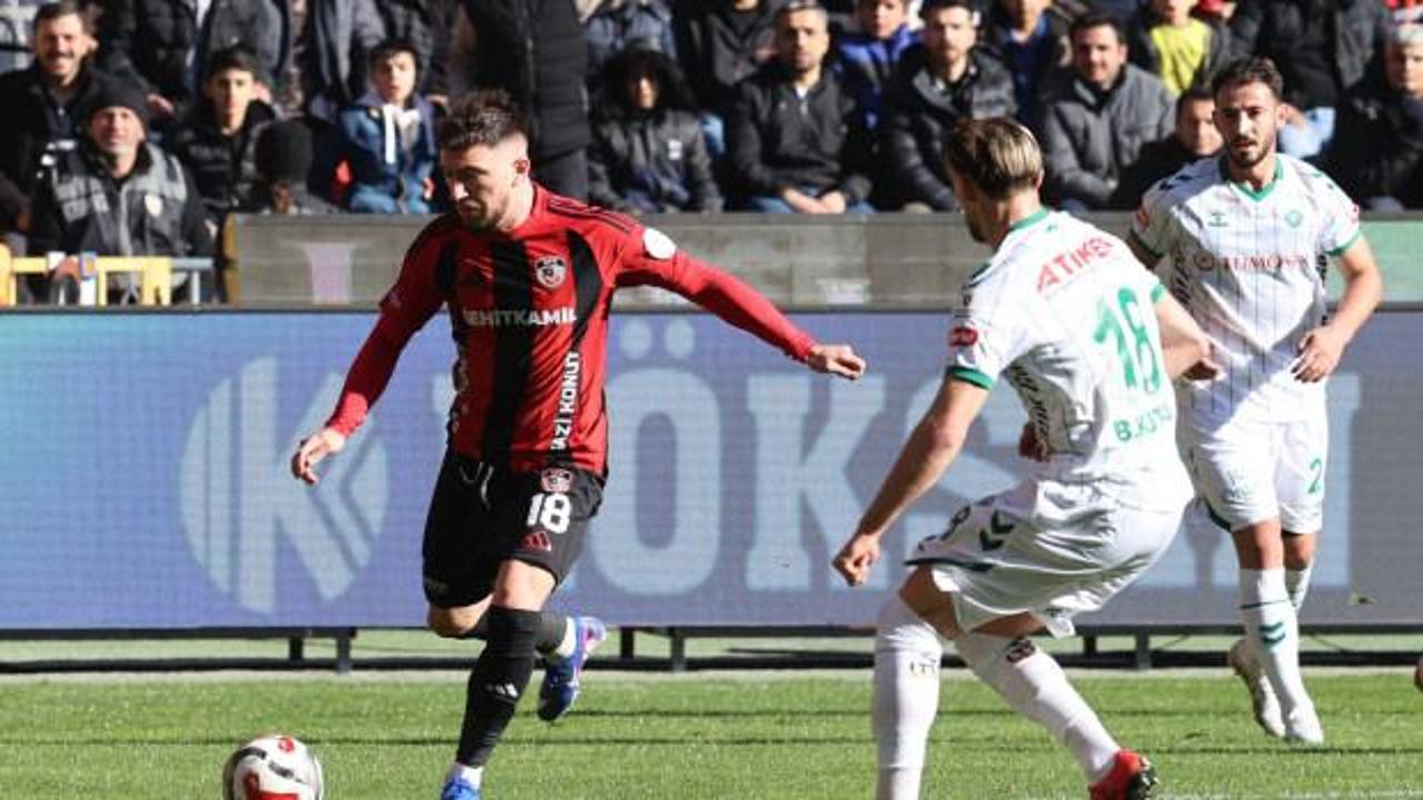 S&uuml;per Lig'de g&uuml;n&uuml;n a&ccedil;ılışı Gaziantep'te yapıldı: 2 gol var