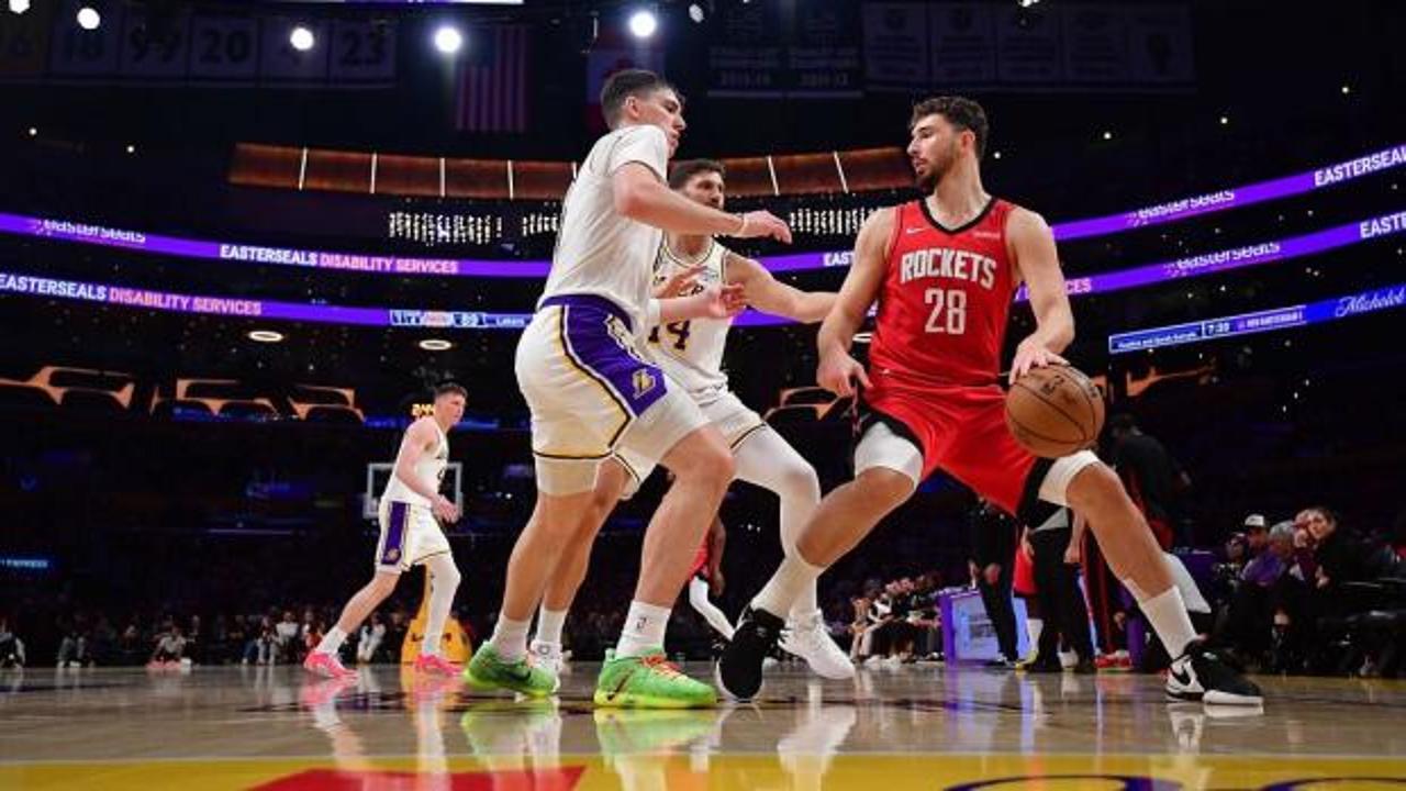 Houston Rockets Alperen Şengün'le galibiyete uzandı