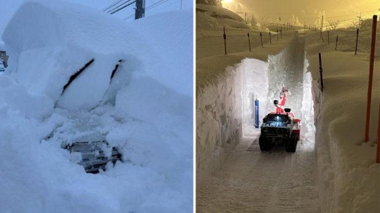 Japonya'da şiddetli kar yağışı can aldı