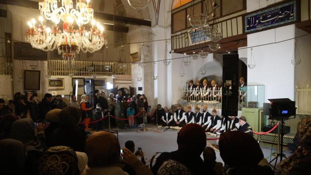 Mir&acirc;ciye eseri 100 yıl sonra yeniden Mevl&acirc;n&acirc; T&uuml;rbesi&rsquo;nde icra edildi