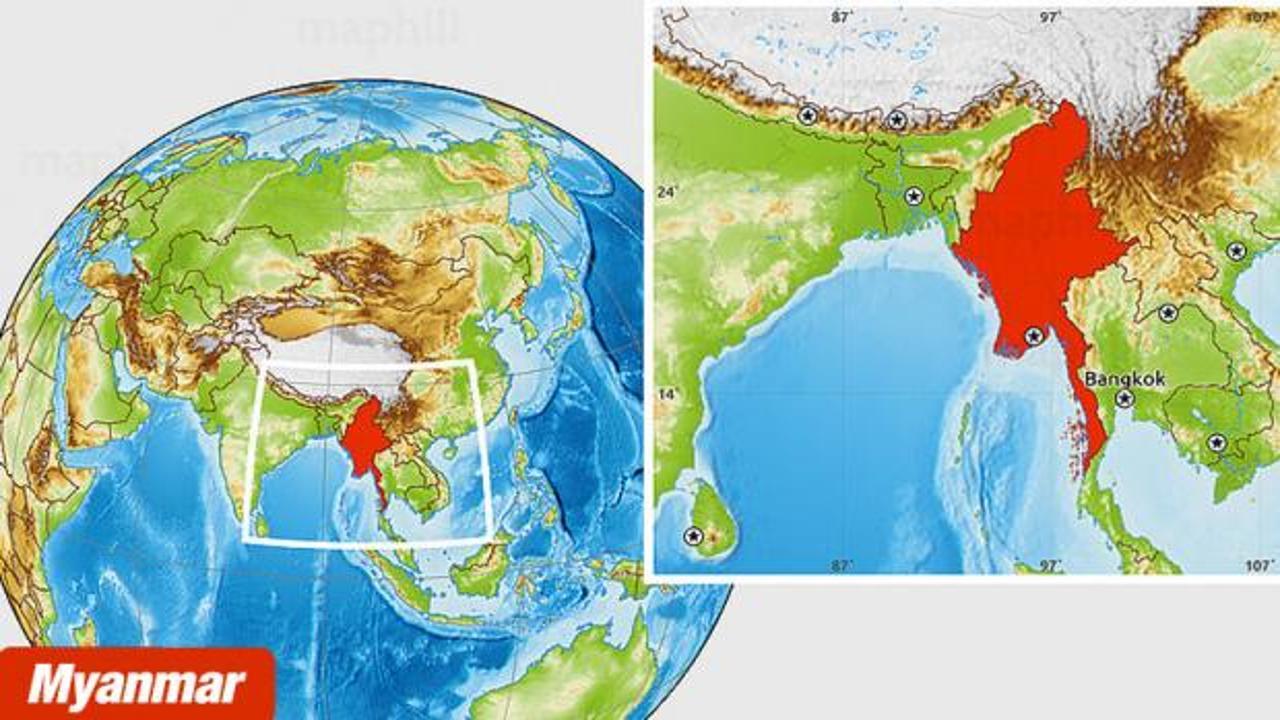 Myanmar ordusundan sivil kampta katliam: 21 ölü