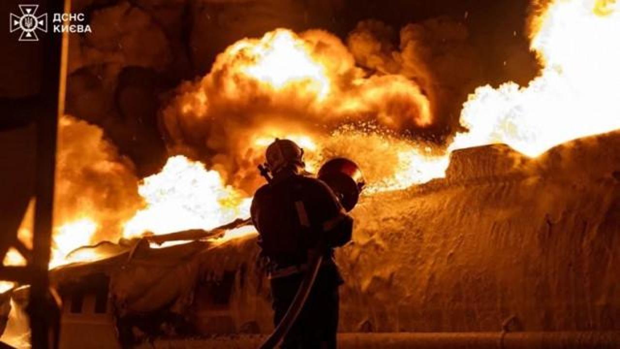 Rusya'dan Ukrayna'ya 21 füze ve 375 İHA ile saldırı