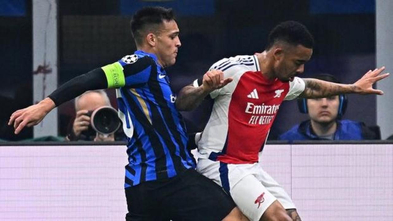 Şampiyonlar Ligi'nde dev maç! Inter, lider Arsenal'e ilki yaşatmak istiyor