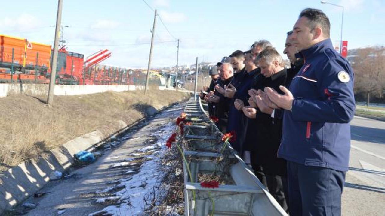Samsunspor kafilesinin 37 yıl önce geçirdiği trafik kazasında ölenler anıldı