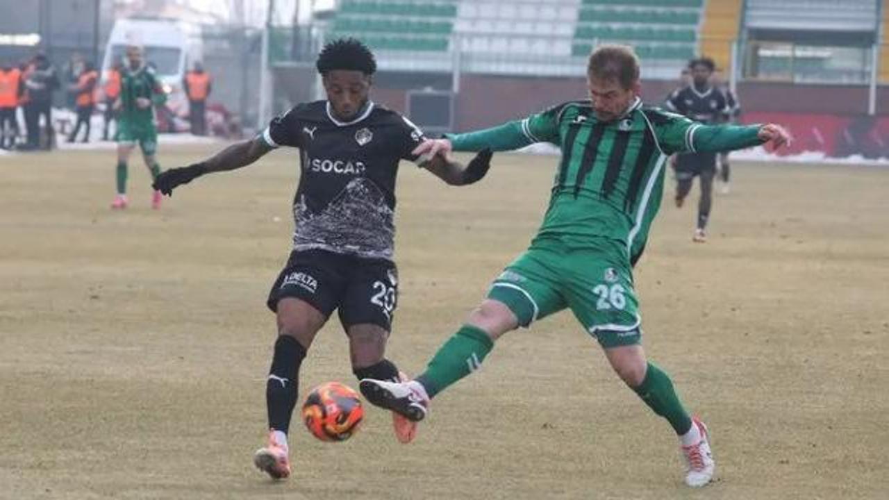 Tek golle Sakaryaspor'u ateşe attılar