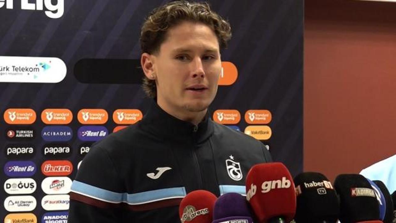 Trabzonspor'un yeni transferi ilk maçında öz eleştiri yaptı: 'Benim hatam'