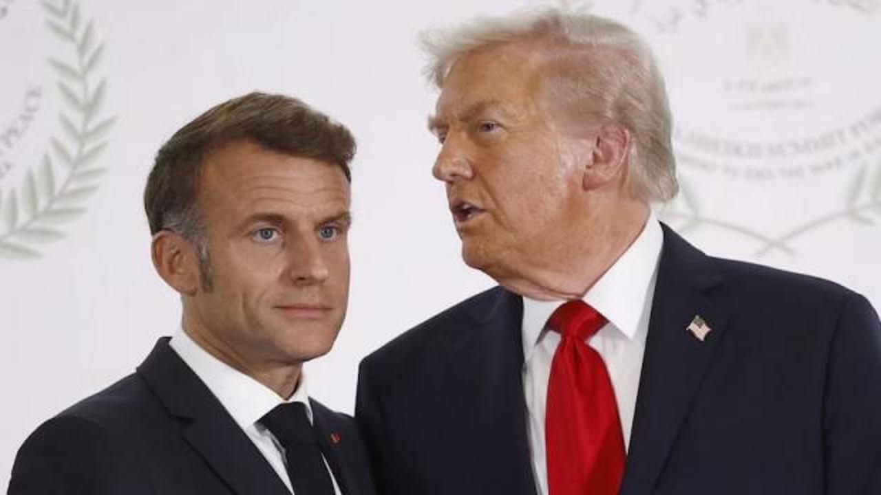 Trump Macron'dan gelen özel mesajı sızdırdı! 'Kimse onu istemiyor'