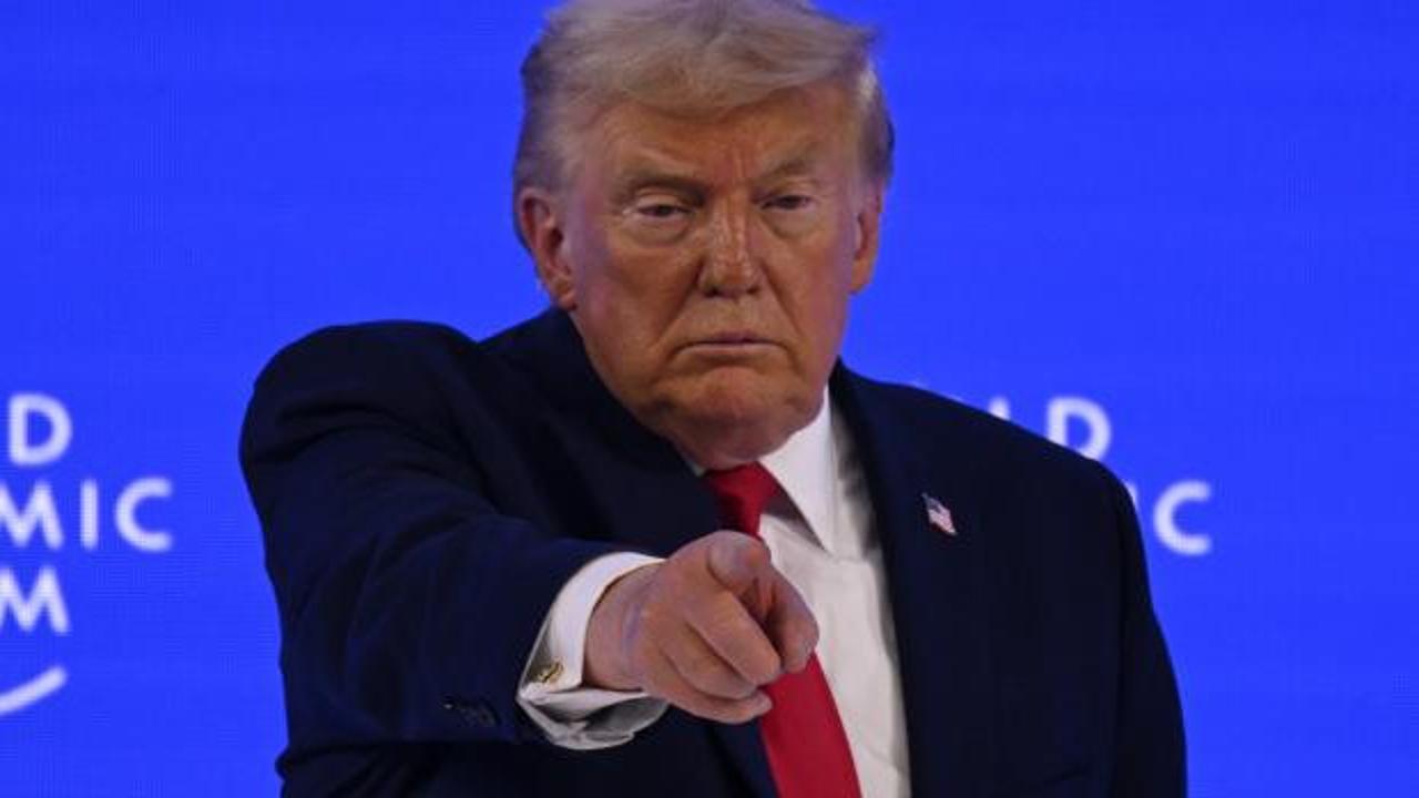 Trump'tan Davos'ta olay yaratan sözler: Biz olmasak hepiniz Almanca konuşurdunuz