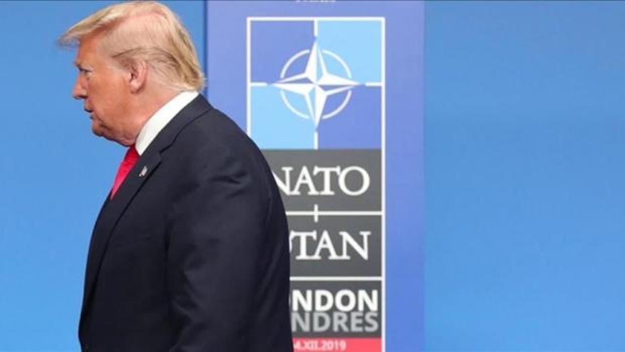 Trump'tan NATO'ya dikkat &ccedil;eken rest: "ABD olmadan g&uuml;&ccedil;l&uuml; olamazsınız"