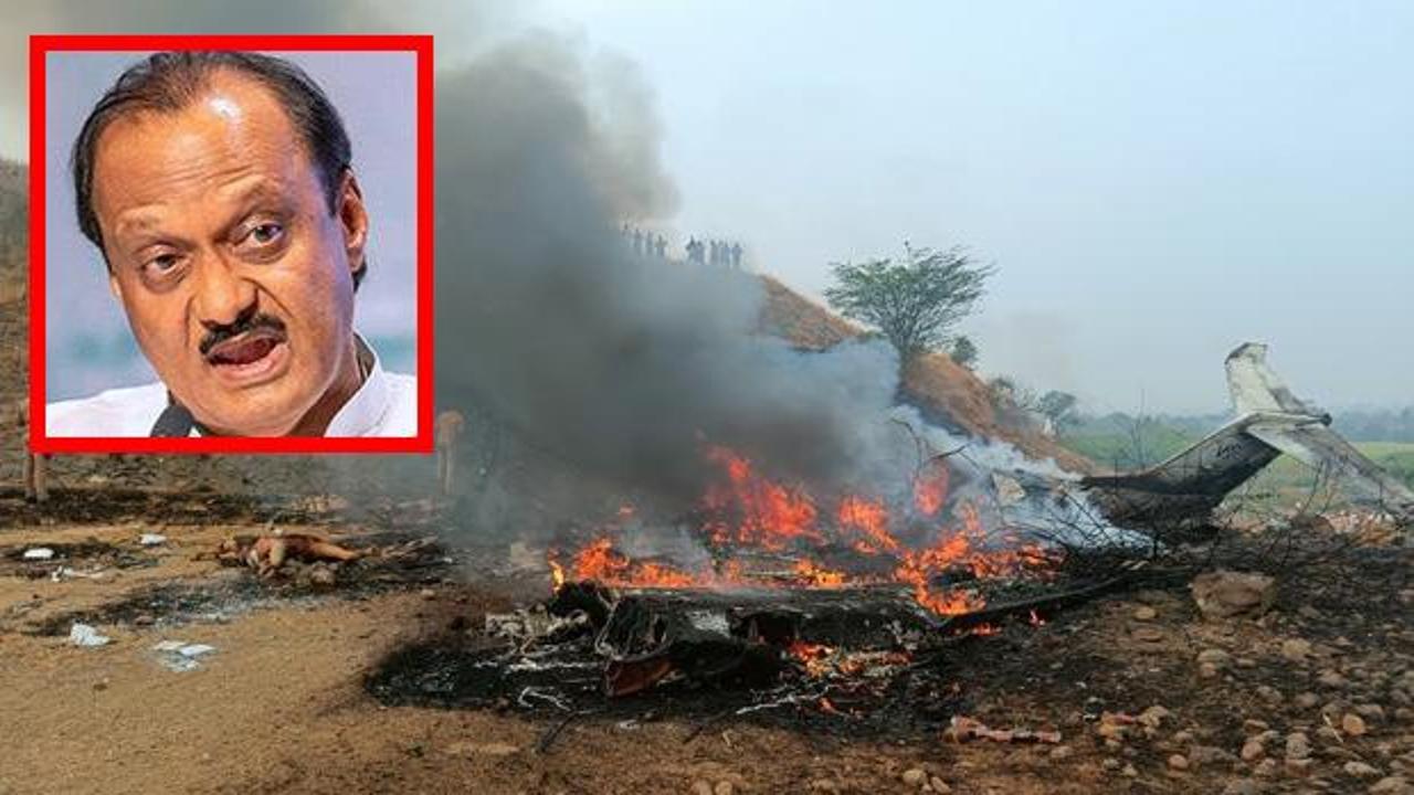 Uçak kaza yaptı: Ajit Pawar öldü