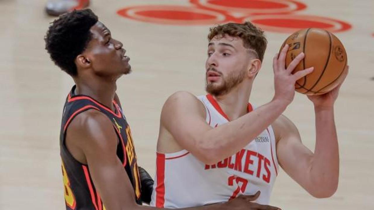 Alperen Şengün'ün takımı Houston'dan 104 sayılık zafer!