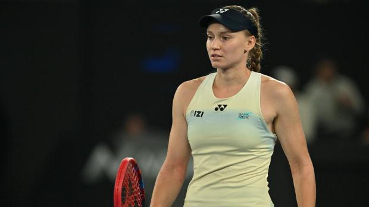 Avustralya A&ccedil;ık'ta Kazak tenis&ccedil;i Elena Rybakina şampiyon oldu