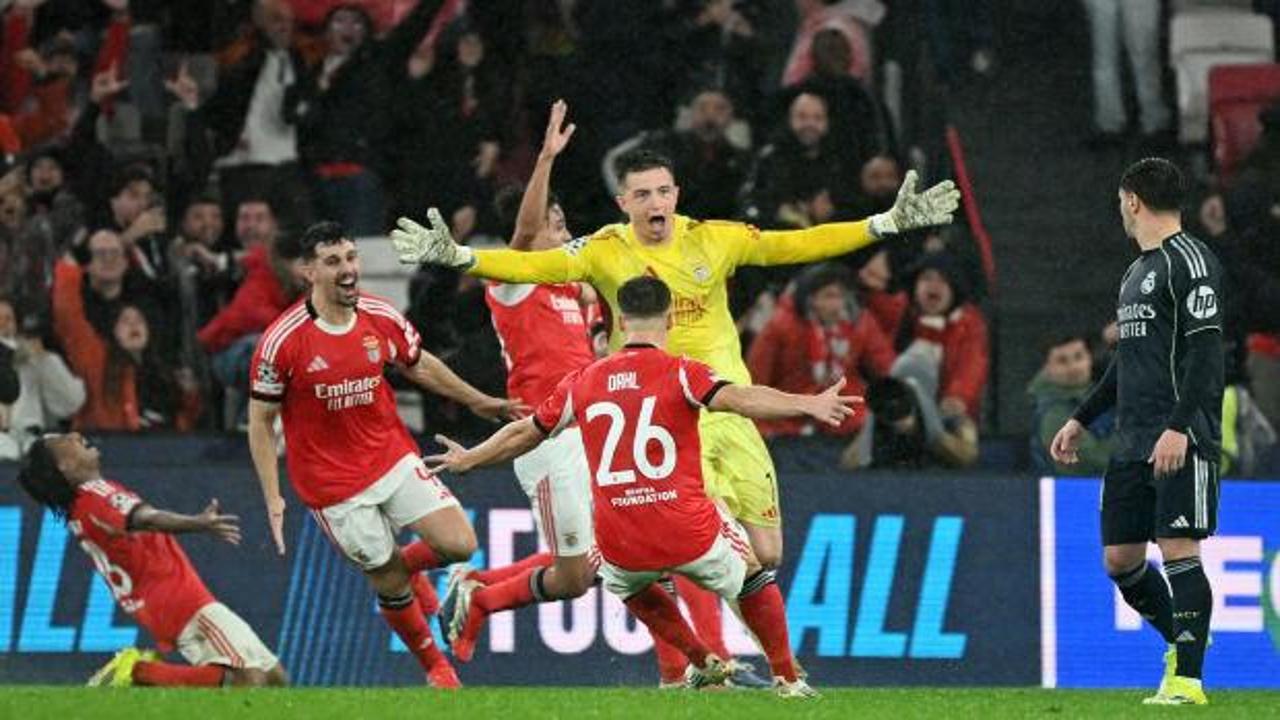 Benfica'dan tarihi galibiyet: 90+8'de kaleci Trubin'in golüyle turu geçtiler