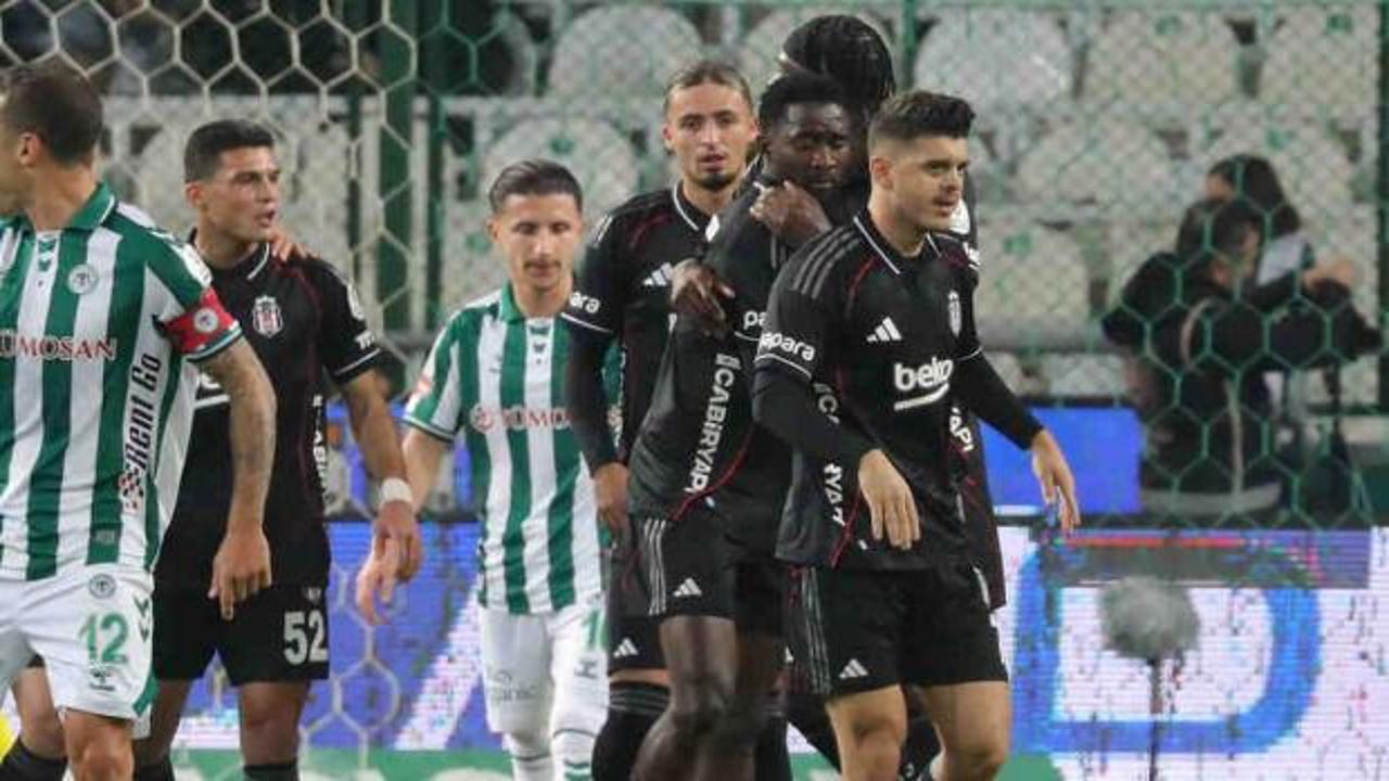 Beşiktaş - Konyaspor: Muhtemel 11'ler