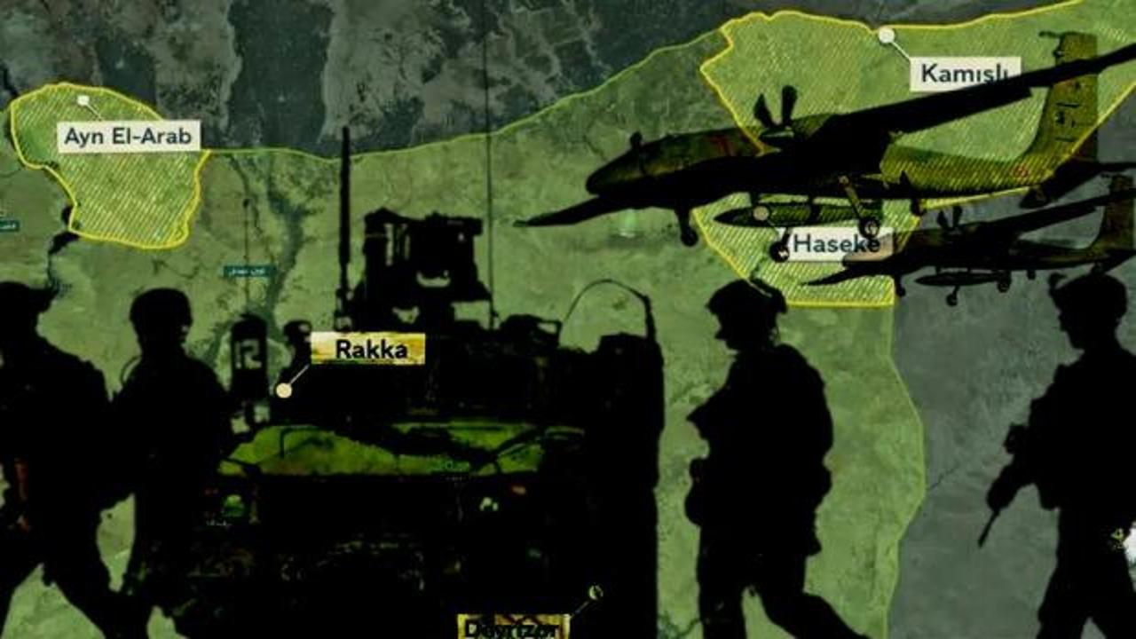 B&ouml;lgedeki T&uuml;rk İHA'ları YPG'ye korku saldı: Ter&ouml;r s&ouml;zc&uuml;s&uuml; 'ABD gitmesin' &ccedil;ağrısı yaptı!