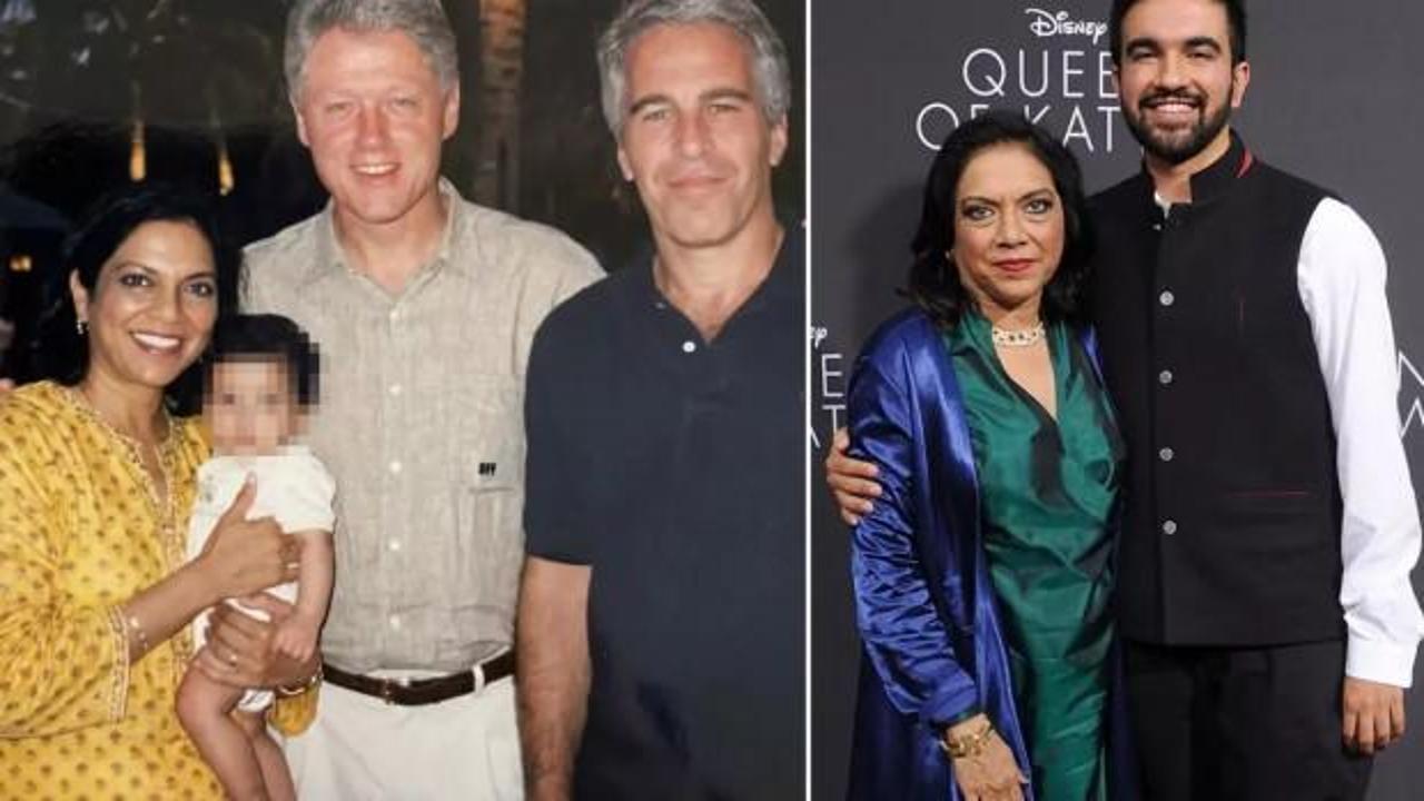 Epstein'in pedofili belgelerinde Mamdani'nin annesi çıktı: Clinton ile şüpheli birliktelik