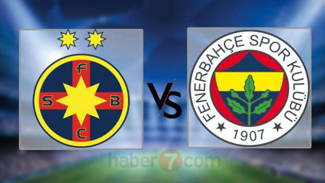 FCSB - Fenerbahçe maçı Canlı izle: FB Avrupa maçı hangi kanalda ve saat kaçta?