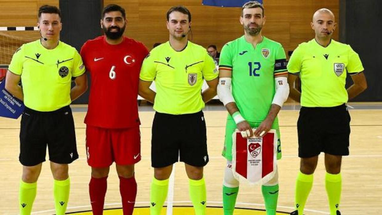 Futsalda Türkiye, San Marino'ya 5-4 mağlup oldu