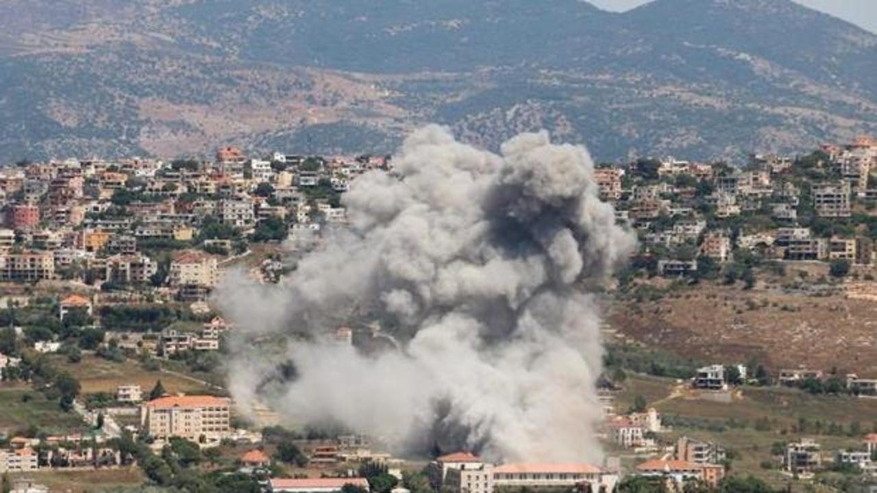 İsrail'den Lübnan'a İHA'lı saldırı!