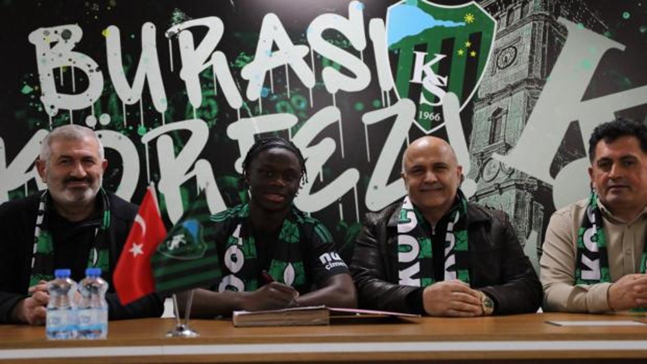 Kocaelispor, Manchester City'nin &ouml;n liberosunu transfer etti