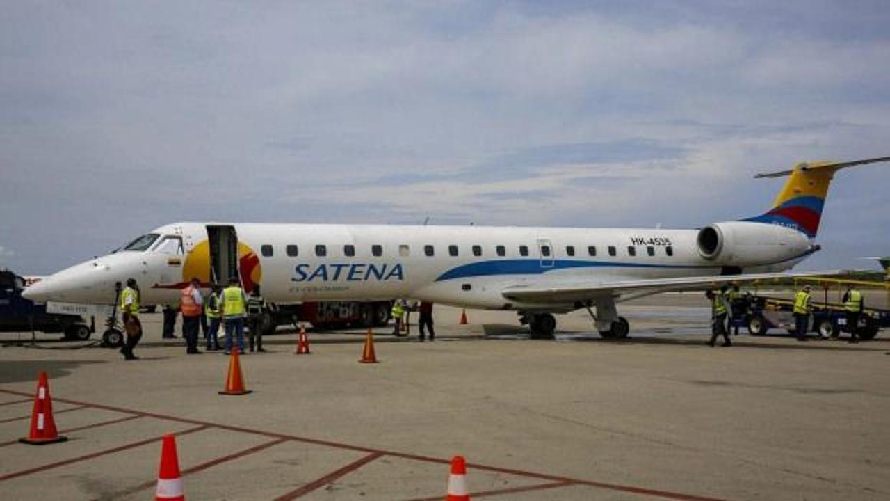 Kolombiya'da 16 kişiyi taşıyan yolcu u&ccedil;ağı radardan kayboldu