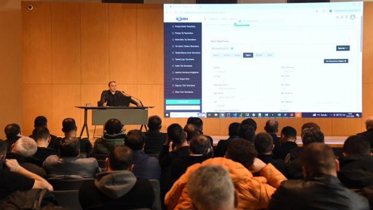 KOSKİ'de yerli yazılım KOMİM i&ccedil;in personele kapsamlı eğitim
